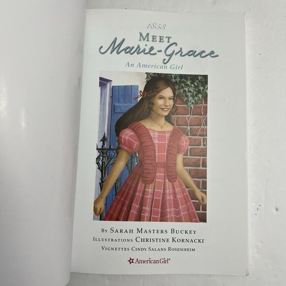 American Girl Set of 2 Books Meet Marie Grace Marie Grace and the Orphans 2011 - Picture 3 of 11